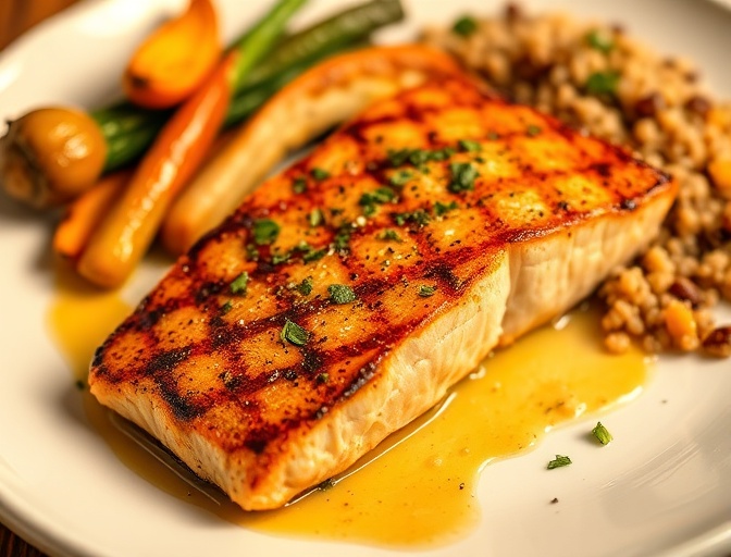 Grilled Salmon